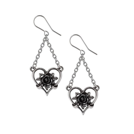 MyDarkYve Heart of Blackness Earrings